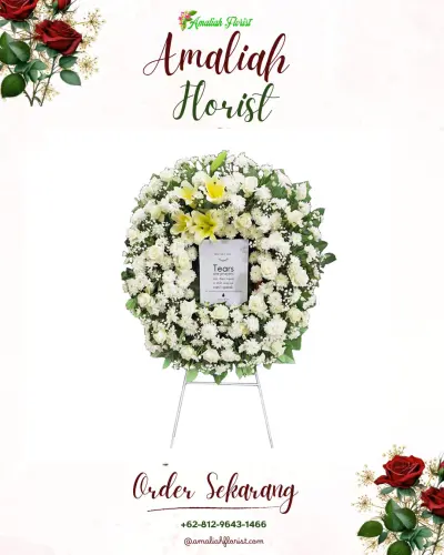Krans Bunga Duka Cita di Intercontinental Hotel Dago Pakar Bandung
