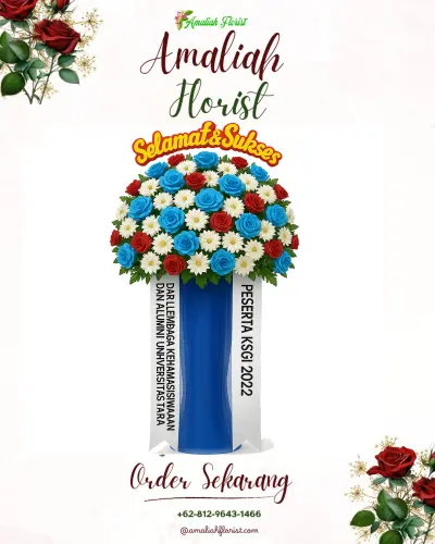 Standing Flower di Intercontinental Hotel Dago Pakar Bandung